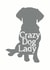 Cheeky Valentines Day Card - Crazy Dog Lady created by Charlotte Clark