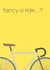 cyclist bicycle Valentines Day Card 30969 created by Rudi & Co.