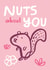 Love NutsAboutYou Valentines Day Card 10993 created by Lisa Greener