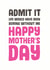 funny cheeky Mothers Day Card 8981 created by Mostly Beautiful