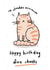 diva cheeks Birthday Card 25722 created by Sarah Ray