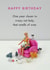 humour silly Birthday Card 11388 created by Bold & Bright Cards