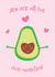 avocado food Anniversary Card 34079 created by Dyza Esmas