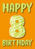 donut doughnut Birthday Card 13364 created by Pink Cat Design