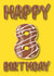 donut doughnut Birthday Card 13365 created by Pink Cat Design