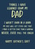 Things I leaned from my Dad Card created by Giddy Kipper