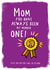 Mothers day Card 34564 created by High Five Prints Co