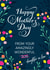 Funny mother's day card, from your son and daughter in law created by Silly Prints