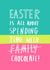 funny chocolate Easter Card 2172 created by Charly Clements