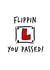 flippin passed Congratulations Card 10414 created by Keepseyshop