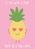 fruit fineapple Valentines Day Card 29444 created by Rumble Cards