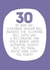 30 thirty Birthday Card 12992 created by Paper Plane