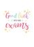 good luck Good Luck Card 6830 created by Let's Dream