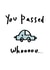 passed driving Exams Card 8264 created by Bridget Heron