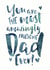 Amazingly Awesome Dad Father's Day or Birthday Card created by Dig The Earth