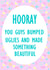 hooray bumped Pregnancy Card 10764 created by Lyndsey Jade