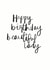 beautiful lady Birthday Card 4993 created by Art + Ace Studio