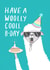 llama animal Birthday Card 2179 created by Charly Clements