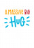 hug friend Just because Card 3851 created by Wink Design - Michelle Roberts