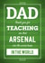 football arsenal Father's Day Card 34305 created by Diverse Pixels