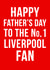 liverpool football Father's Day Card 11169 created by Offside Cards