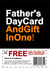 Funny Typography Tech Support Fathers Day Card - Dad - Voucher - Free Two Hours Of Tech Support created by Redrakoon