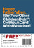 voucher discount Father's Day Card 5700 created by Redrakoon