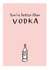 vodka alcohol Anniversary Card 35405 created by Have a Gander