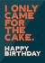 Funny Typography Birthday Card 12622 created by Electric Carp