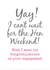 Yay, I can't wait for the Hen DO! Engagement card created by Duckduckle Design