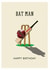 illustration cricket Birthday Card 13861 created by Hatched Art