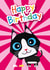 cat kitty Birthday Card 5496 created by Made by Man