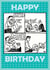 funny humour Birthday Card 1908 created by Off The Leash Cartoons by Rupert Fawcett
