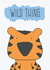tiger cat Birthday Card 13902 created by Elki Shaw