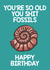 Rude Happy Birthday Card - You're So Old  created by Thirty Mussels