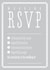 Funny RSVP wedding invite created by Bow & Bell
