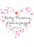 Pretty Ruby Wedding Anniversary Card - 40 Years - 40 Wonderful Years created by Claire Giles