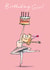 Cute Ballerina Birthday Girl Card - For Her created by Cardinky