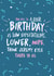 Funny TV Birthday Card 13964 created by Foggish