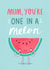 melon mum Mothers Day Card 24954 created by Charly Clements