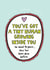 Tiny Human Pregnancy Card created by Angela Chick