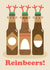 Reinbeers Funny Christmas Card created by Studio Boketto