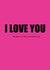 love you Anniversary Card 37982 created by Randy Bugger Cards