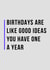 like good Birthday Card 33521 created by Man Cards