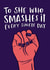 Feminism - Smashing It - IWD Friendship Cards created by Lucy Maggie Designs