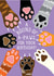 Funny Cat Paws Birthday Card created by Woah there Pickle