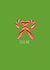 candy cane Christmas Card 32794 created by Keepseyshop