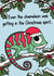 chameleon reptile Card 29076 created by Kim Onyskiw