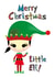 elf child Christmas Card 27830 created by Made by Man