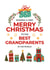 Cute - Fun - Festive - Traditional - Pretty - Christmas Town - Present - Best Grandparents - Mistletoe - Magical - Christmas Card created by Ivorymint cards